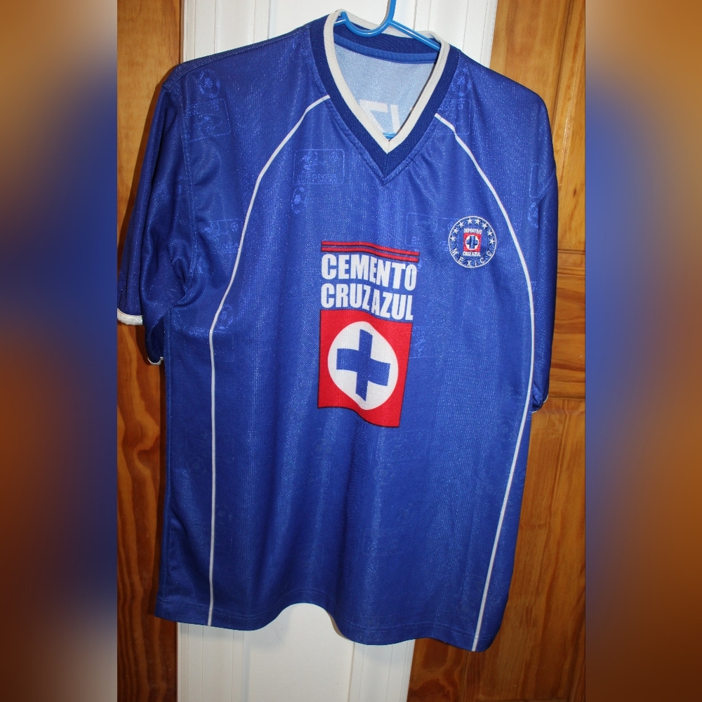 Cruz Azul Blue Soccer Jersey